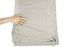 Light Heather Gray Ponte Knit Fabric Double Knit 2 yards Extra Wide ATK00439B